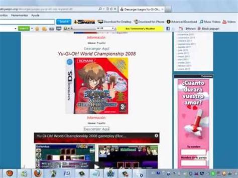 Fecha de lanzamiento, valoración de los usuarios, ficha técnica y mucho más. (facil) como descargar juegos para nds (r4) - YouTube