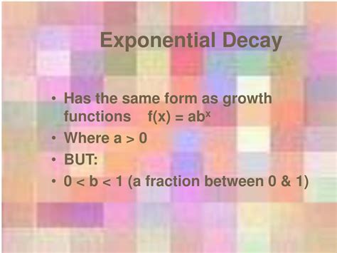 Ppt 82 Exponential Decay Powerpoint Presentation Free Download Id