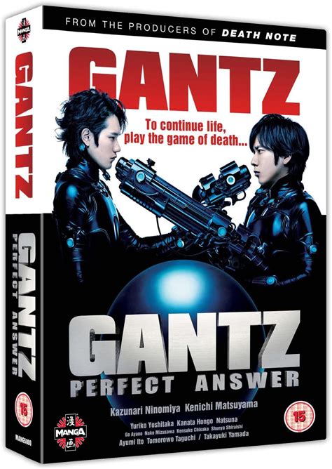 Gantz Gantz 2 Perfect Answer Movie Double Pack DVD Amazon Co Uk