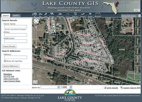 The Sun Shines On Lake Countys Public Parcel Viewer Arcnews Online