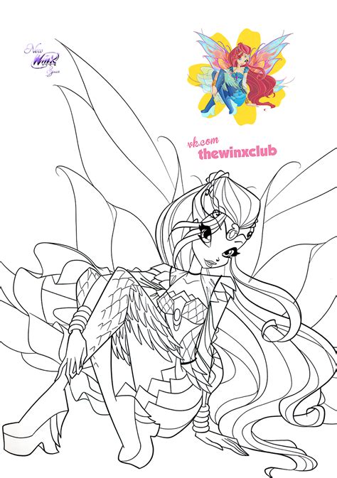 Winx Club All Colorear Colorea A Bloom Believix Con Nueva Pose Images