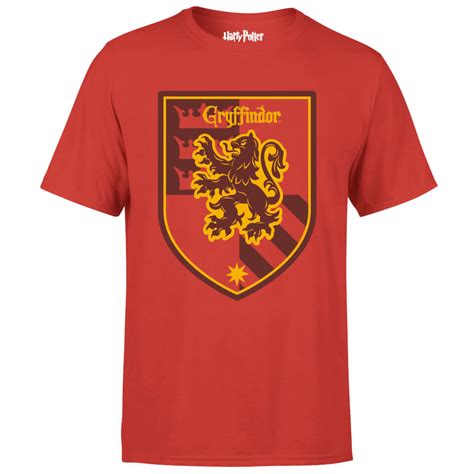 Harry Potter Gryffindor Red T Shirt Merchandise Zavvi