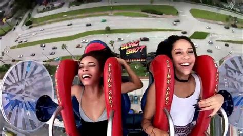 Girls Passing Out 1 Funny Slingshot Ride Compilation Youtube