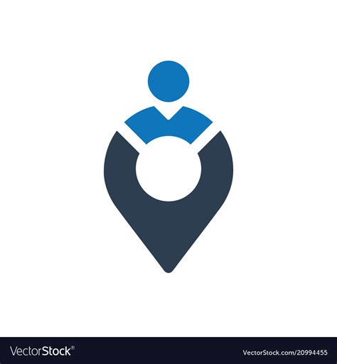Business Location Icon Royalty Free Vector Image
