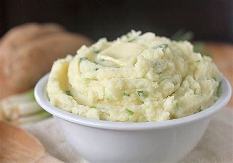 The Galley Gourmet Irish Champ Or Mashed Potatoes With Scallions