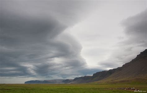 Evanescent Light Iceland Sky