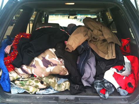 What charities pick up clothes? helping the homeless stay warm day 194 | jody wissing