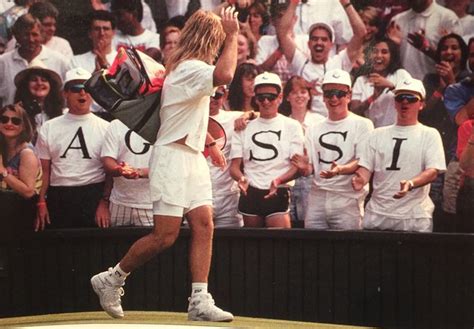 This Date In 1992 Andre Agassi 22 With What We Later Find Out Was A