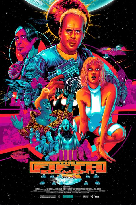 Big Bada Boom By Vance Kelly Fifth Element Best Movie Posters The Fifth Element Movie