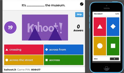 Kahoot As An Engaging Game Based Learning Tool Educational Game Design