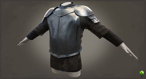 Medieval Fantasy Half Plate Armor 3d Model