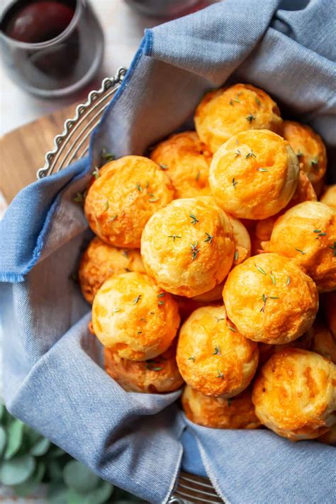 Cheese Puffs Gougeres Baking A Moment