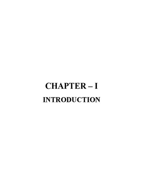 Chapters Pdf