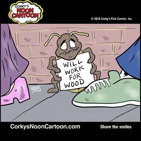 termite cartoons corky s pest control services san diego pest control