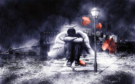 Sad anime boy in the rain. Sad Boy In Rain HD Wallpapers - Wallpaper Cave