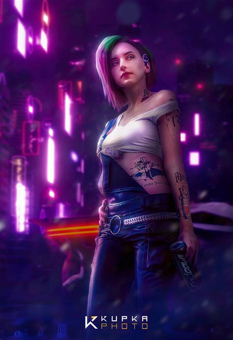 Artstation Cyberpunk 2077 Judy Alvarez