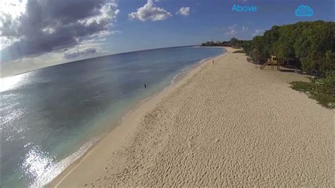 brandons beach barbados from the air youtube