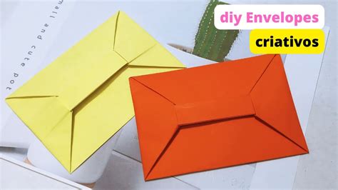 Sem Cola Como Fazer Um Envelope Dobraduras De Papel Origami