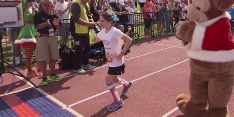 Young Runner With Cerebral Palsy Will Inspire You With Her Go Get Em