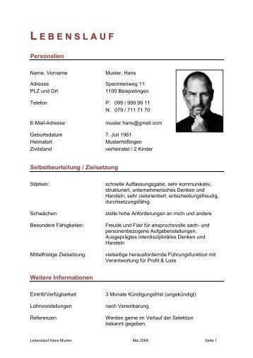 Maybe you would like to learn more about one of these? Vorlage Lebenslauf - Inova Personal AG