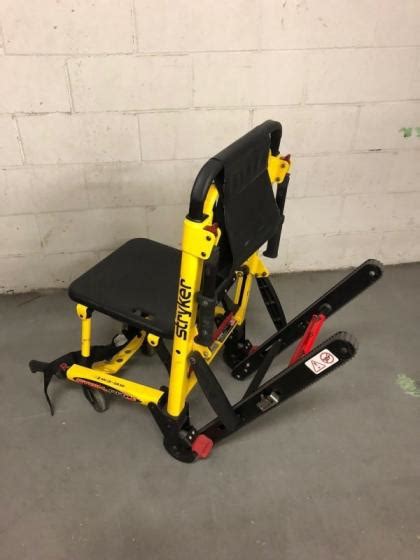 The yellow and black color sceme is a registered trademark of stryker corporation stryker corporation or its divisions or other corporate affiliated entities own, use or have. Fully Refurbished Stryker Stair Pro 6252 (Stair Chair) for ...