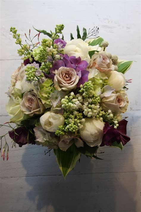 The Flower Magician Vintage Wedding Bouquet To Tone With