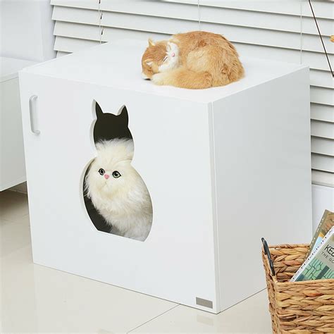 Where to buy available on amazon.com, where you can also find more photos and information about this litter box, including reviews from customers. Pawhut Wooden Cat Litter Box | Wayfair UK