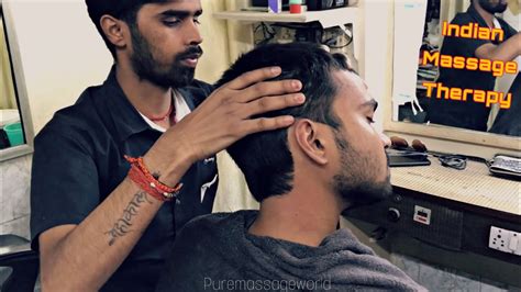 The Great Indian Head Massage Therapy Part 1 Asmr Puremassageworld Youtube