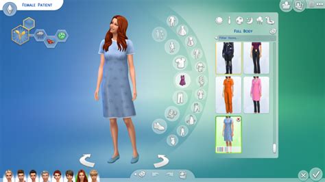 Mod The Sims Get To Work Patient Outfit Chef Clothes Sims 4 Mods