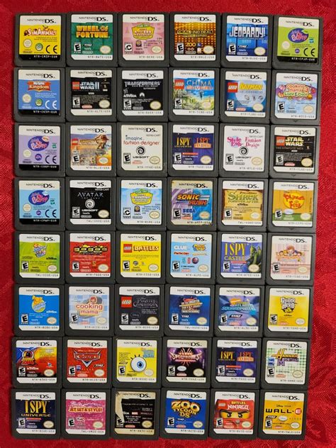 Tested Nintendo Ds Games Lot Pick And Choose Video Games Free Shipping