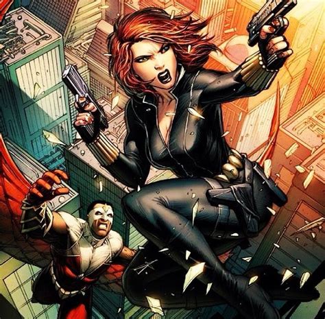 Black Widow And Falcon Black Widow Marvel