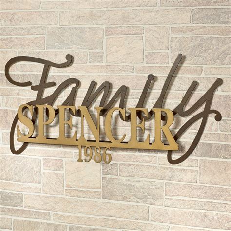 20 The Best Personalized Metal Wall Art
