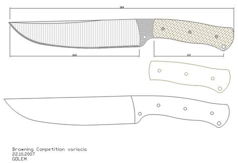 Ver más ideas sobre plantillas cuchillos, plantillas para cuchillos, cuchillos. Plantillas para hacer cuchillos - Taringa! | Knife ...
