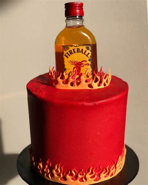 Meeky Bee On Instagram FIREBALL This Cake Got Me Fired Up This