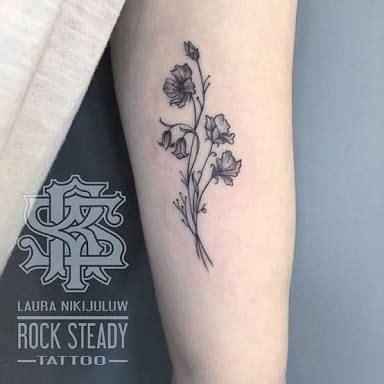 No, that's not a real tattoo! Image result for sweet pea tattoo | Sweet pea tattoo ...