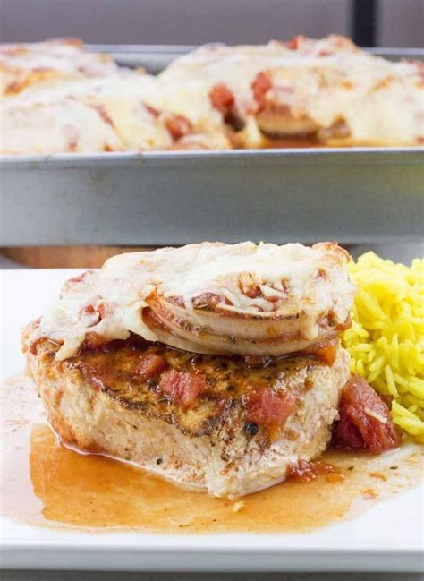 I couldn't stop at one serving, this makes for a very healthy and delicious meal!! Baked Boneless Pork Chops in Tomato Sauce | Recipe ...