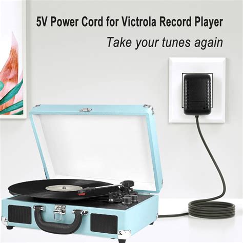 Buy Dc 5v 1a 2a Power Cord Charger For Victrola Vinyl Suitcase