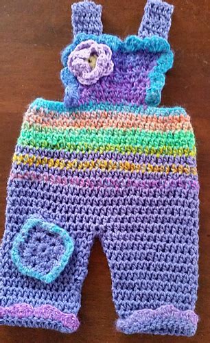 Ravelry Childrens Crochet Overalls Pattern By Purdytipsy Fiber Arts