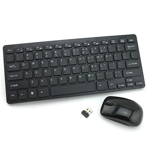 Buy Wirelessly Mini Keyboard Mouse Combo 24g Wireless Eyboard Cordless