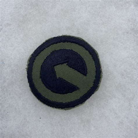 Us 1st Logistical Command Patch Twill Subdued Fitzkee Militaria