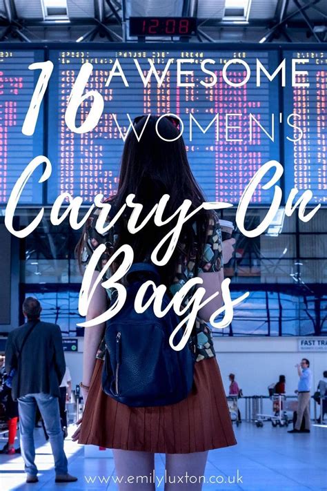 16 of the best carry on bags backpacks for women [2024]