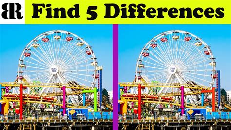Find The Difference Spot The 5 Differences Very Hard Only
