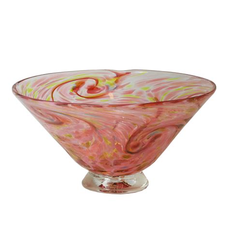Bright Starry Bowl Handmade Glass Bowls Kingston Glass Studio