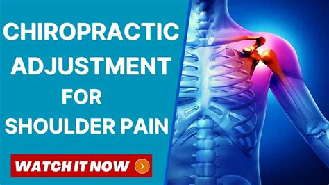 Chiropractic Adjustment For Shoulder Pain Chiropractor In Lahore