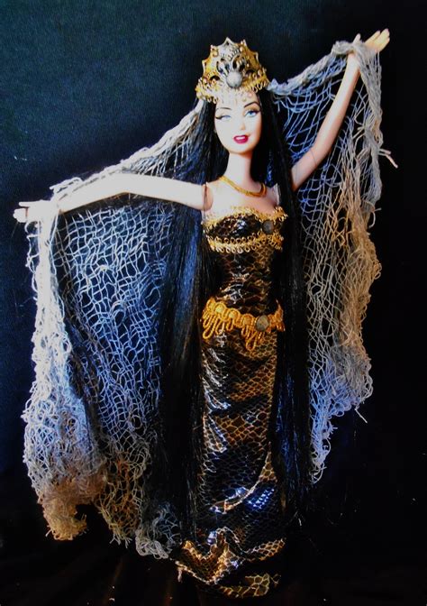 Sold Hecate Greek Goddess Of Magic Ooak Barbie Doll Dakotassong Greek Goddess Of Magic Greek
