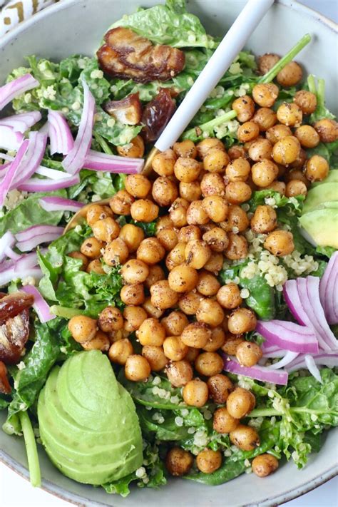 Roasted Chickpea Salad Recipe Bowls Are The New Plates
