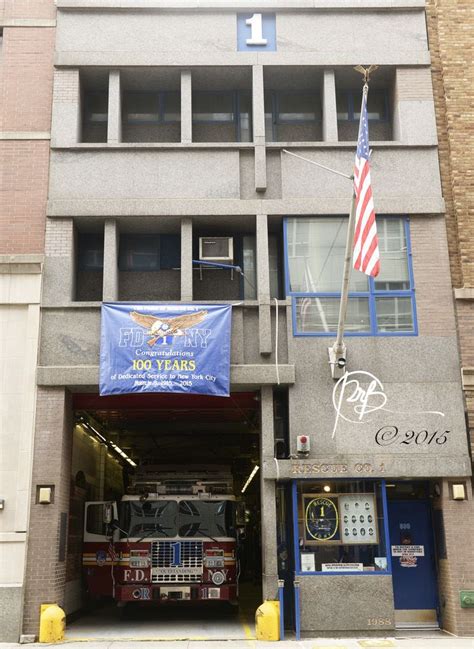 Rescue 1 Outstanding Manhattan Fdny Firehouse Fire Department
