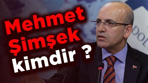 Yeni Hazine Ve Maliye Bakan Mehmet Im Ek Kimdir Nerelidir Ka