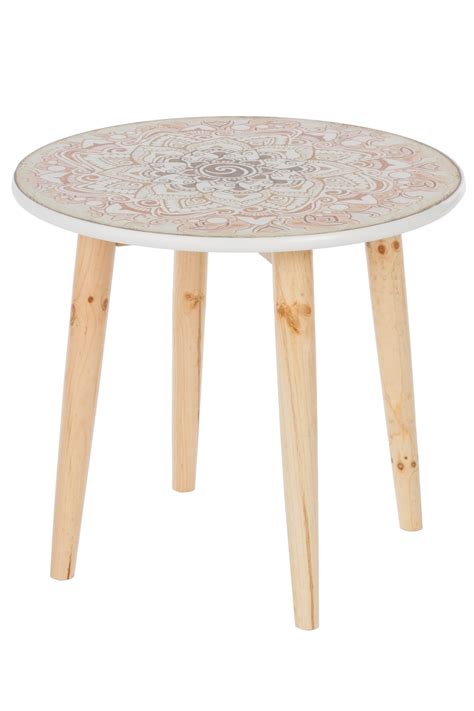 Shabby chic couchtisch 60x39x52cm massiv. Couchtisch Shabby Rund - Mittelfuss Esstisch Rund ...