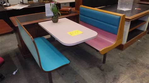 Daily Deals: Restaurant Style Booth Table, reduced $125 - Business NEWS